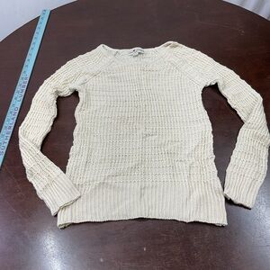 Cozy Cream Knit Sweater